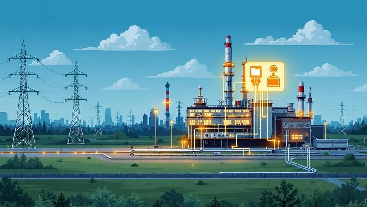 Remote industrial facility power lines pipelines network cybersecurity control device