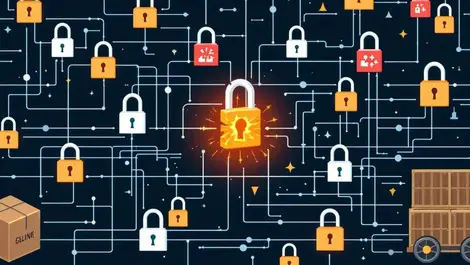 Interconnected supply chains digital locks vulnerabilities and overconfidence cybersecurity