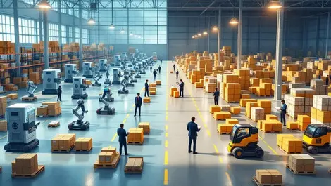 Uk warehouse ai automation roi shakeout 2026 robots vs chaos