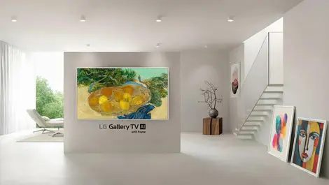 LG unveils Gallery TV, blending art & home cinema
