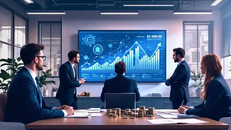 Uk council office ai dashboard staff coins documents savings