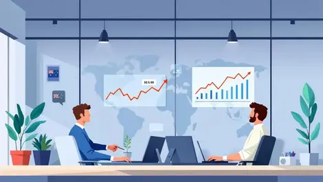 Global it engineers collab declining wages rising profits vector